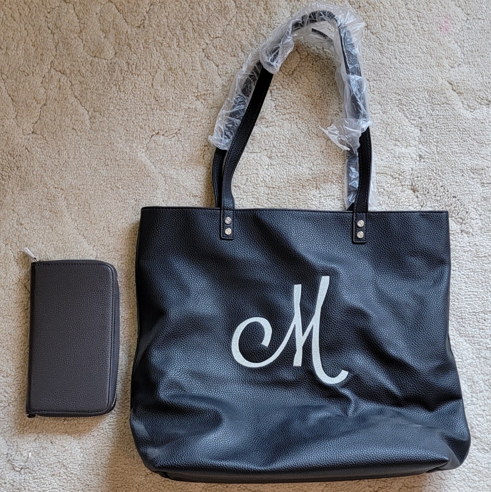 Jewell by Thirty One tote and wallet set
